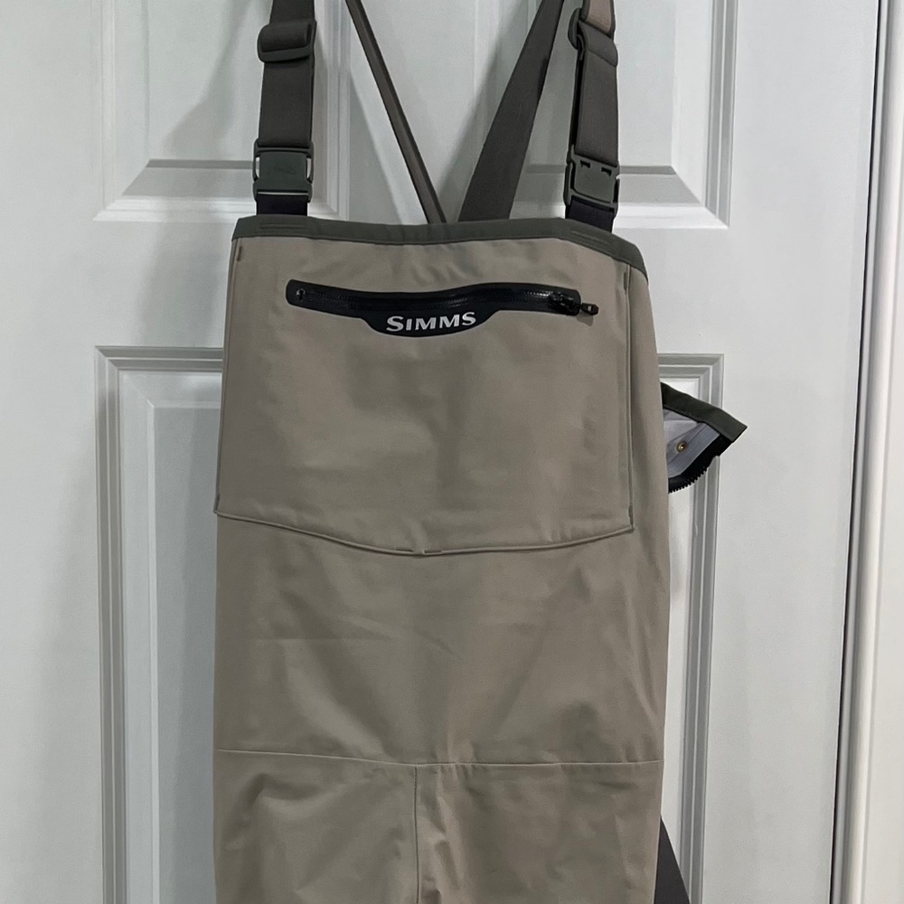 Simms Women's Freestone Z Stockingfoot Waders, Color: Striker Grey, Size: LS